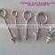 4-5mm small fastener eye bolt, small lifting bolt and nut