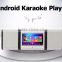 2016 New designed 10.1 inch Android Portable Karaoke Player bulit in bluetooth
