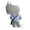 students rhinoceros clothes change action figure, adroable action figure for kids, custom made action figures China manufacturer