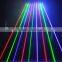 RGB 9 head moving head stage Laser light net curtain