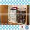 Functional and simple storage basket with stacking made in Japan