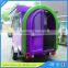 fast food vendor cart frozen yogurt kiosk with sliding glass windows