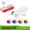 High quality 6 in 1 new derma roller with led photon lights vibrating