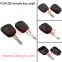 Car key shell with 2 button nologo for Peugeot 206 remote car key shel