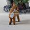 cute and lifelike unstuffed plush animal sex furry deer novel toys for children