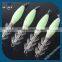 12.5cm Triplex Luminous Squid Hook Octopus Hook Cuttlefish Hook