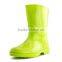 Kids Green PVC Rain Boots