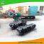 1 ton robot rubber track undercarriage for agriculture machine