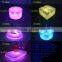 Rechargeable Luminous Home/garden/outdoor Decorative Round Led Pot/vase