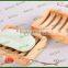 Eco friendly pine wood customized cheap unfished wooden soap box for bathroom