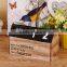 Antique yearly house design wooden desk calendar