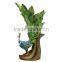 Polyresin Blue Peacock Home Decorations Gifts