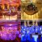 RGB remote control battery powered event wedding banquet table light