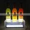 2017 Printing logo 360 degree Plastic arcylic bottle rack