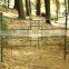 wrought iron garden fence