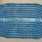 Top grade cross texture pvc coil baby bath mat