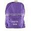 Wholesale travelling personalized sports bags back pack fashion for promotion