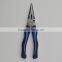 2015 forged CR-NI polishing long nose pliers 8"