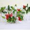 220cm length artificial flower garland for wedding decoration