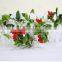 220cm length artificial flower garland for wedding decoration