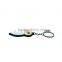 OEM popular best grade metal soft pvc car pom pom keychain with logo