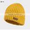 Winter hat children Korean tide pointed hat coarse wool knitted hat cap winter fashion curling