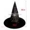 Hallowmas Cuspidal Witch Hat With Printed