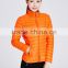 Fashion customized ladies duck down jacket for winter
