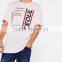 Customization Vivid Cool Front Printing Mens Tee Relaxed Fit Street Style Casual Tshirts 100% Cotton Soft Touch Jersey Menswear
