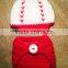 Infant baby diaper cover christmas clothes set hat with bloomer and shoes baby christmas outfit