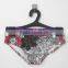 Custom Full Printed Sublimation Cotton Children Underwear Brand Logo on Elastic Waistband Kids Briefs Thongs