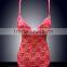 New Style Women Satin Lace Sleepwear Sexy Underwear lingerie import china