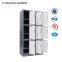 Luoyang KD commercial office furniture metal storage cabinet design 9 door steel filing cabinet