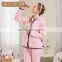 Wholesale Qianxiu Long Sleeve Flannel Fleece Pink Hoodie Desigh Ladies Winter Nighty