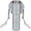 S1/2/3/4/5/6/7/8-Stainless steel camlock