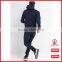 High Fashion Design men navy blue tracksiut wholesale /quick dry cotton fleece sweatsuit H-2105