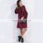 Womens Dresses New Arrival European Style Autumn Winter Dress Tiered Ruffle Sleeve Tunic Tee Dress