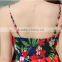 Summer Women Spaghetti Strap Long Floral Maxi Dress Ladies Sexy Beach Chiffon Dresses