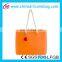 Fashion Waterproof Beach Bags Women Shopping Silicone Handbags
