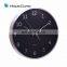 Logo Promotional Customized Aluminum Round Wall Clock China