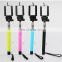 low price good quality mobile phone selfie stick with cable