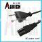 European Standard Power Cord With Schuko Plug Cupper Cable