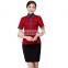 Cheap uniforms for waiters shirts and skirts design wholesale
