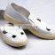 Maxsharer manufacture esd cleanroom 4-hole PVC shoe with factory price
