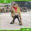 KAWAH Playground Equipment Robotic Realistic Riding a Dinosaur Costume