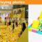 U-Rides White Snow bear Giant Inflatable Ocean ball pool with slides and toys