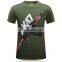 2017 new explosive 3D personality t shirt short sleeve men's t shirt plus size t shirt