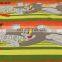 Multicolor Cartoon Double Bedsheet With 2 Pillow Covers