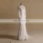 Brilliant Bling Beads Mermaid Long Sleeve Wedding Dress U Back