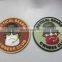 Custom designer round designer brand name clothing labels